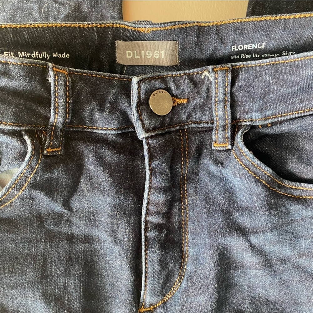 DL1961 Skinny Blue Jeans